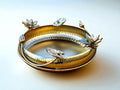 Lotus Urli Bowl with floating flowers decorative bowl for Diwali &home decor