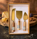 Cheese knife set functions